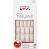 KISS Prírodné nechty vhodné na lakovanie 65996 Salon Naturals (Nails) 28 ks