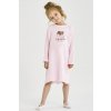 Dievčenská nočná košieľka Jasmina s psíkami sv.ružová