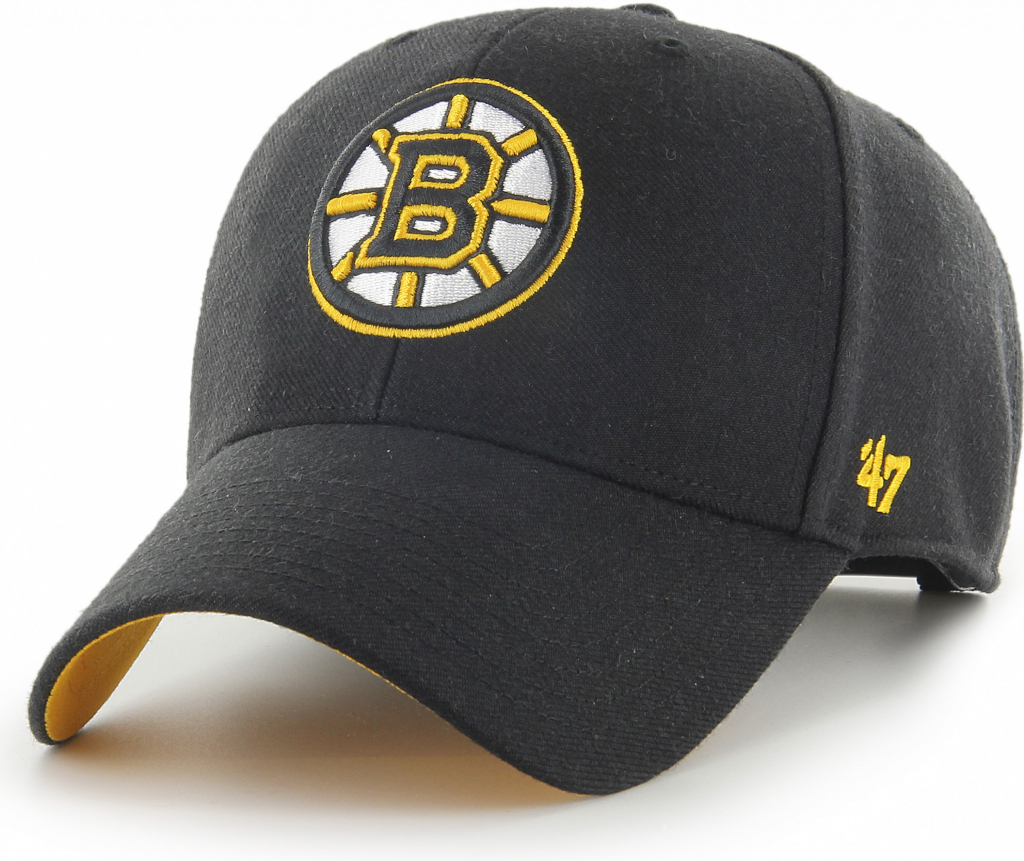 47 Brand NHL Boston Bruins Ballpark Snap \'47 MVP H-BLPMS01WBP-BK Čierna