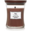 WOODWICK Sviečka stredné sklo Stone Washed Suede 275 g