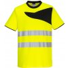 Portwest PW213 Reflexné tričko PW2 Reflexná žltá-čierna S