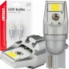 LED CANBUS T15 W16W 2SMD 3570 Biela 12V 24V žiarovky