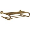 COLOMBO CB - HERMITAGE B3387 - Držiak na uterák s poličkou 56 cm ZLA - zlatá antik (OA)
