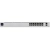 Ubiquiti UniFi switch Gen2 USW-16-POE 16x1000Mbps + 2x SFP PoE/PoE+ Fanless (42W)