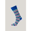 Gant ponožky SHIELD MULTISTRIPE SOCKS LAPIS BLUE