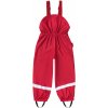 Playshoes nepremokavé nohavice na traky červená 100352040