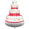 Procos Fóliový balón - Narodeninová torta 94 cm