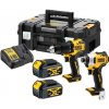 KOMBO SADA 18V 2x4,0Ah (DCD709+DCF809) Tstak II DEWALT DCK2062M2T