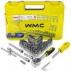 WMC TOOLS Súprava náradia 1/4 bity nástavce 53 ks kufrík