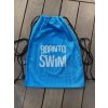 BornToSwim Veľký športový Mesh modrá