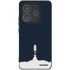 Picasee silikónový čierny obal pre Xiaomi Redmi Note 14 5G - Astronaut 2