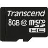 Karta TRANSCEND MicroSDHC Class 10 8GB, bez adaptéra TS8GUSDC10