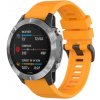eses Športový silikónový remienok pre Garmin - Okrový, QuickFit 26 mm