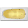 ARTTEC RHEY SURF + CHROMO 170 x 75 cm hydromasážna akrylátová vaňa PAN04374