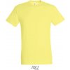 SOL´S REGENT / Pánske tričko s okrúhlym výstrihom - pale yellow XL
