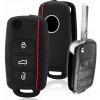 SILIKÓNOVÉ PUZDRO NA KĽÚČ PILOT KARTU PRE VOLKSWAGEN ŠKODA GOLF PASSAT Seat
