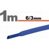 SOLEX Zmršťovacia trubička 6mm/3mm DRS6-3/BL modrá