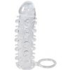You2Toys Crystal Skin - návlek na penis s krúžkom na semenníky