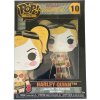 Kovový odznak Funko POP! PIN - Harley Quinn - DC Comics - 9,5 cm