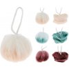 Makro Žinka kúpeľňová Loofah 14 cm rôzne farby
