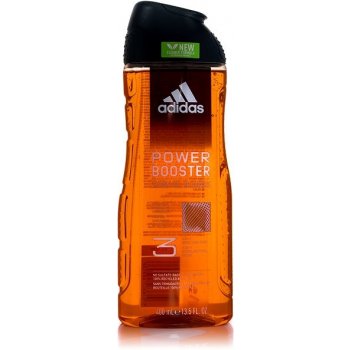 Adidas Power Booster energizujúci sprchový gél 3v1 400 ml
