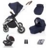SET kočárek Move+ korba+adaptéry+autosedačka, Sky Blue/Silver