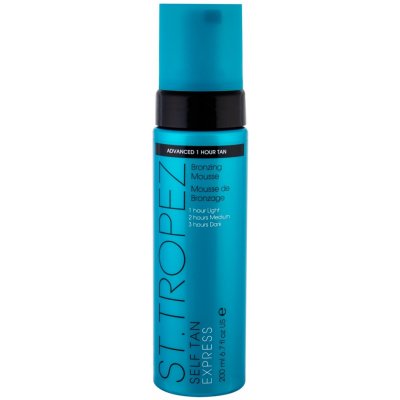 St.Tropez Self Tan Express rýchloschnúca samoopaľovacia pena pre postupné opálenie (1 Hour Tan Bronzing Mousse) 200 ml