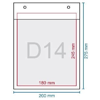 Obálka bublinková D14, 200 x 275 mm (180 x 265)