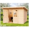 BPP Záhradná drevená chatka B3, 300x350 cm, 28 mm