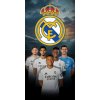 Real Madrid FC Osuška Real Madrid, motív hráčov, mikrovlákno, 70×140 cm