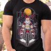 Tričko s potlačou MOTORCYCLE SANTA Dámsky Čierna XL