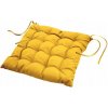 Vankúš Douceur d'intérieur 40 x 40 x 5 žltý
