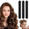 3 KUSY VELÚROVÉ MÄKKÉ NATÁČKY VALČEKY NA VLASY PRE TVORBU KUČIER