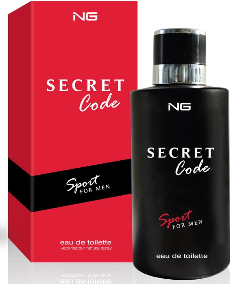 NG perfumes Secret Code toaletná voda pánska 100 ml