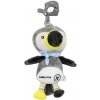 Detská plyšová hračka s hracím strojčekom a klipom Baby Mix Tukan šedý