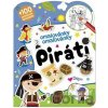 Omaľovánky so samolepkami Piráti