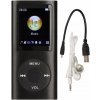 MP3 prehrávač Spacnana čierny 64 GB Bluetooth diktafón