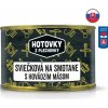 Hotovky z plechovky Sviečková na smotane s hovädzím mäsom 400 g