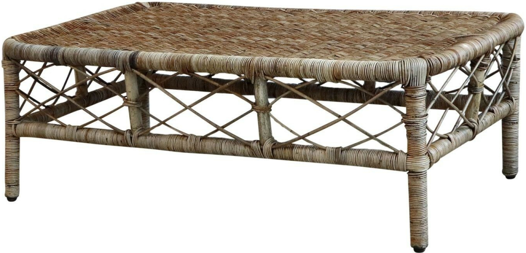 Chic Antique Prírodný ratanový coffee stolík Nantes 105 x 60 x 35 cm