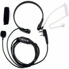 Retevis Walkie Talkie Throat Microphone Headset 2kolíkový PTT slúchadlový sluchátek Kompatibilný Walkie Talkie RT24 RT27 RT622 RT28 RT617 RT618 RT619 RT46 BF-88E UV-5R Kenwood (1 ks)