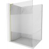 Mexen Kioto L Walk-in sprchová stena 70x200, transp./mráz brúsené zlato 800-070-103-55-35
