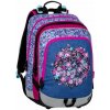 Bagmaster Školský batoh pre prváčikov ALFA 20 A BLUE/PINK/WHITE