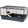 Klietka pre hlodavce a malé zvieratá Bunny 100 De Luxe ČIERNA