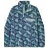 Patagonia Lightweight Synch Snap-T Pulover Women modrá XL