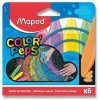 Kriedy na chodník Maped 6 farieb
