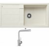 Blanco METRA XL 6 S biela soft 527124 + Blanco MILA chróm 519414