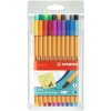 Liner, sada, 0,4 mm, STABILO 