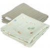 Little Dutch Plienky 70x70cm Farma / Olive 2 ks