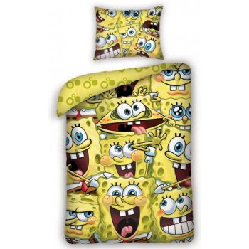 Halantex obliečky SpongeBob bavlna 140x200 70x80