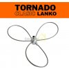 Rotačná komínová kefa TORNADO CLASIC kovové lanko na odstránenie dechtu